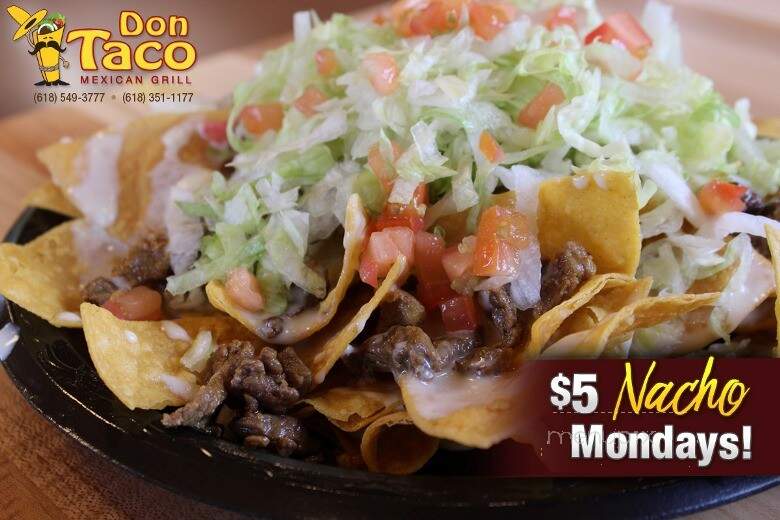 Don Taco - Carbondale, IL menu_pic