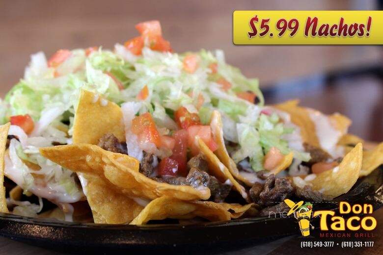 Don Taco - Carbondale, IL menu_pic