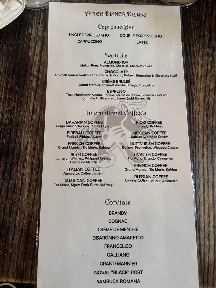 Steakhouse - Wells, ME menu_pic