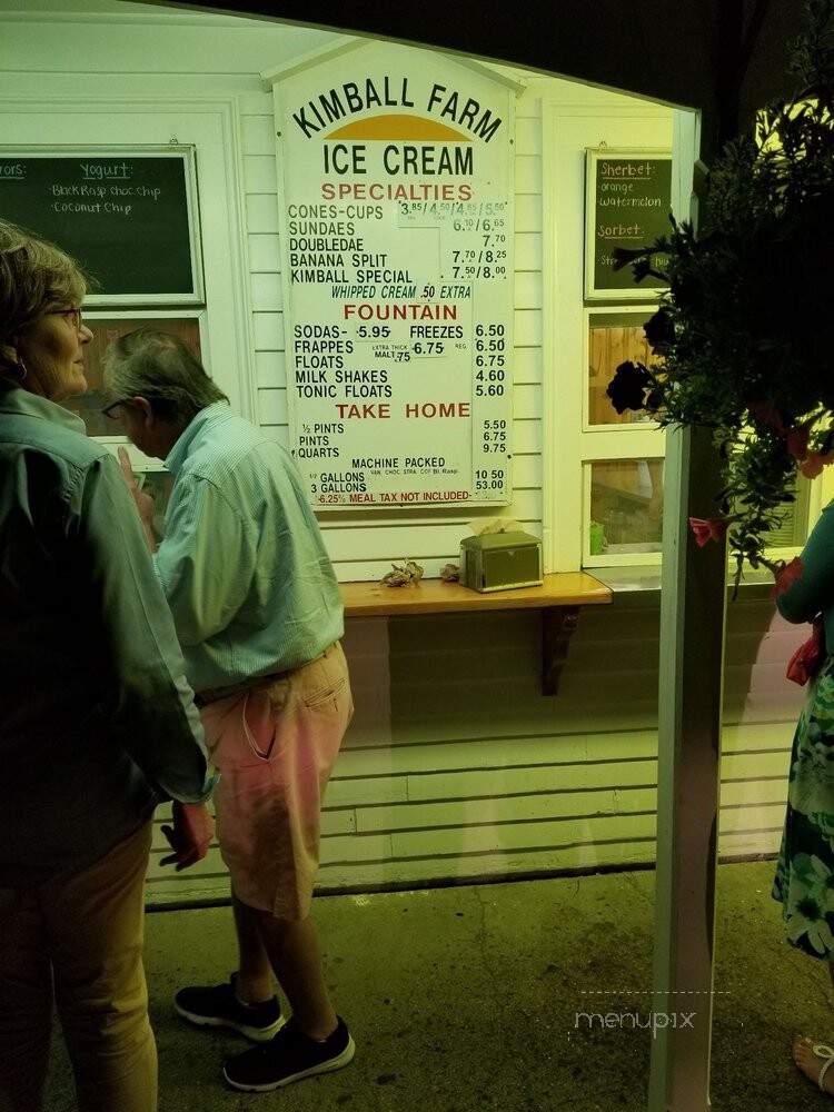 Kimball Farm Ice Cream - Carlisle, MA