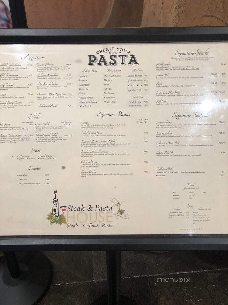Club Cal Neva - Reno, NV menu_pic