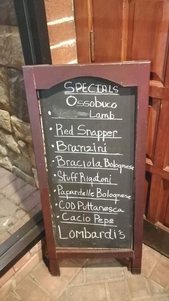 Lombardi's Ristorante - Middle Island, NY menu_pic