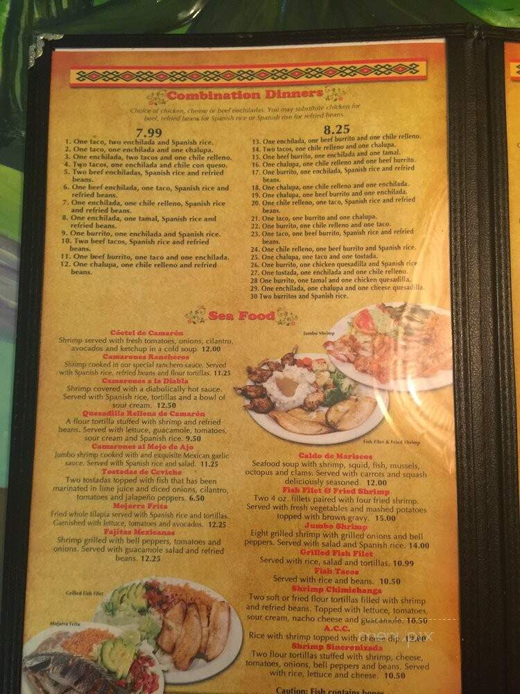 Las Palmas Mexican Restaurant - Durham, NC menu_pic