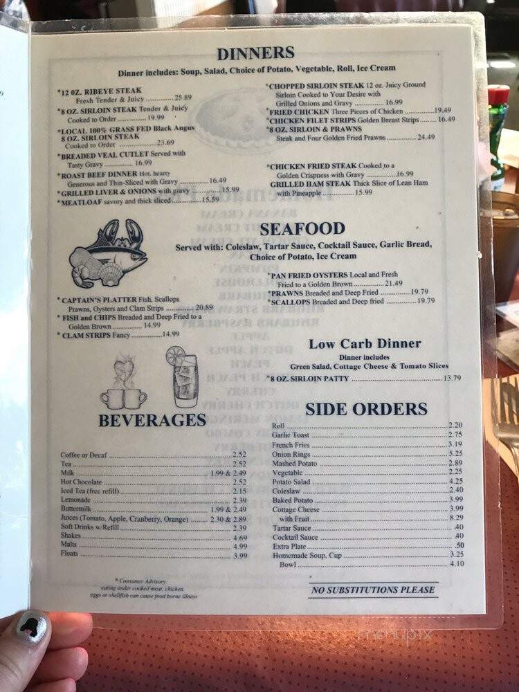 Chimacum Cafe - Chimacum, WA menu_pic