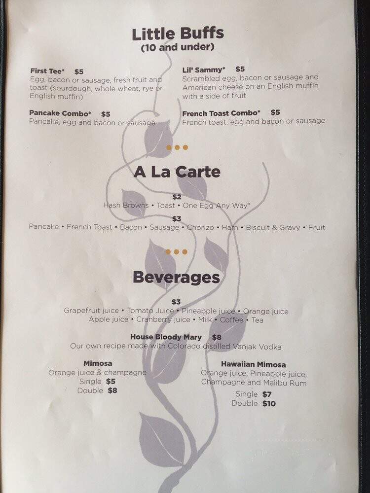 Bison Grill - Commerce City, CO menu_pic