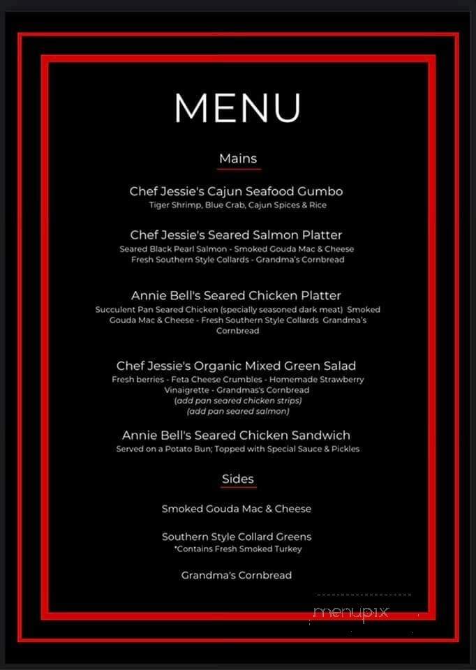 Tavern on the Green Eagle Ridge - Raleigh, NC menu_pic