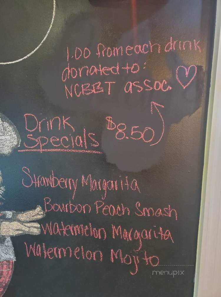 Tavern on the Green Eagle Ridge - Raleigh, NC menu_pic