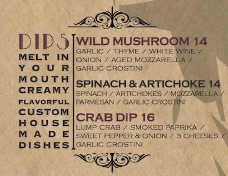 Tap 814 Speakeasy - Johnstown, PA menu_pic