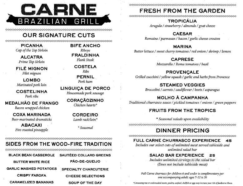 Carne Brazilian Grill - Billings, MT