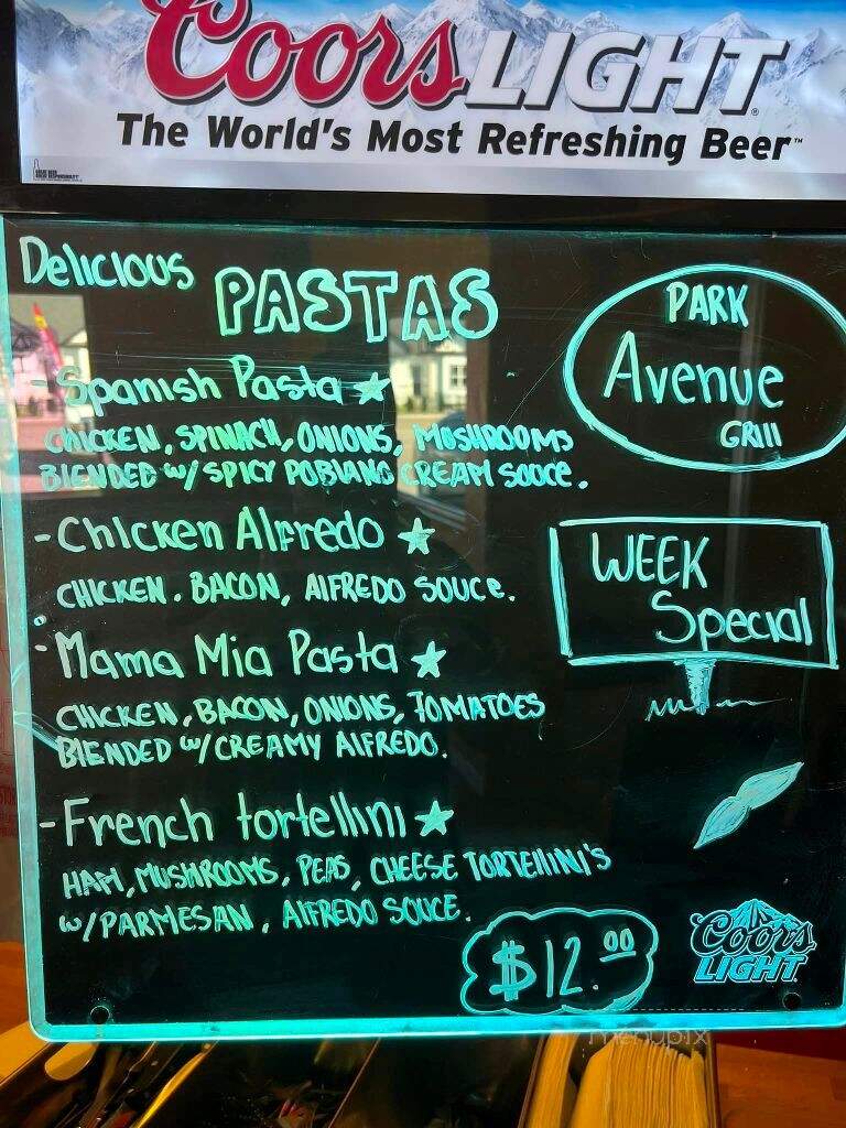 Park Avenue Grill - Idaho Falls, ID