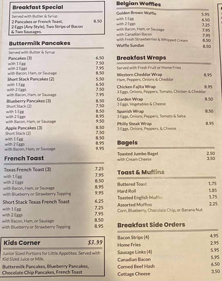 Lakwood Diner & Bar - Waterbury, CT menu_pic