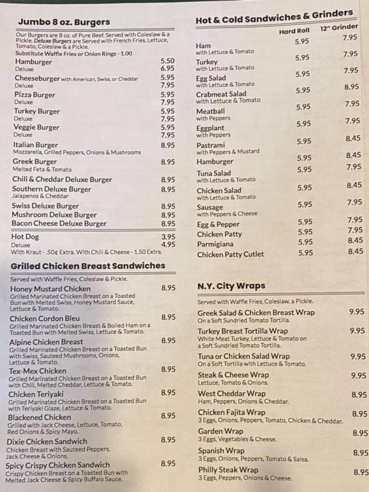 Lakwood Diner & Bar - Waterbury, CT menu_pic