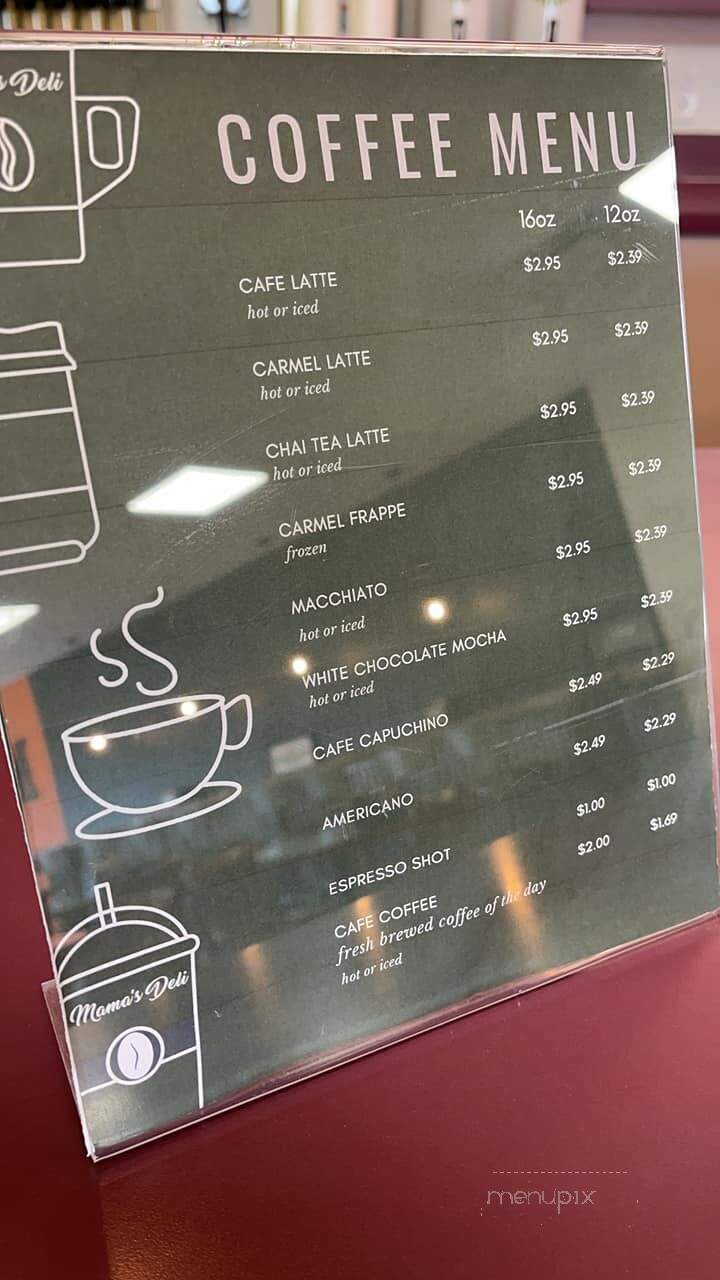 Mama's Deli - Farmington, NM menu_pic