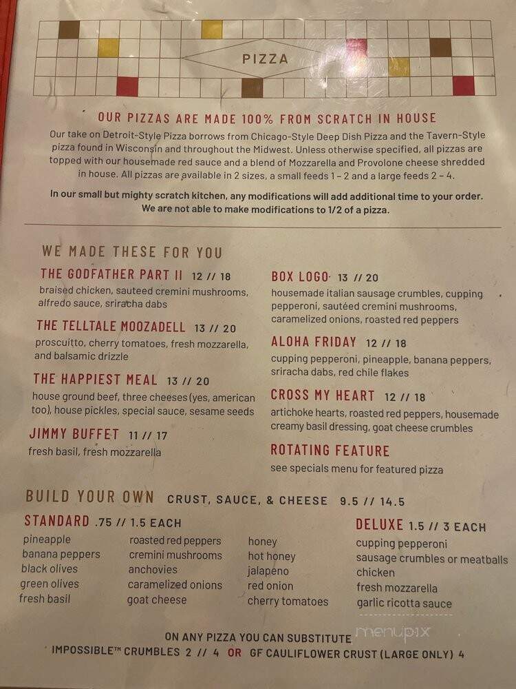 Bricksworth Beer Co - Burnsville, MN menu_pic