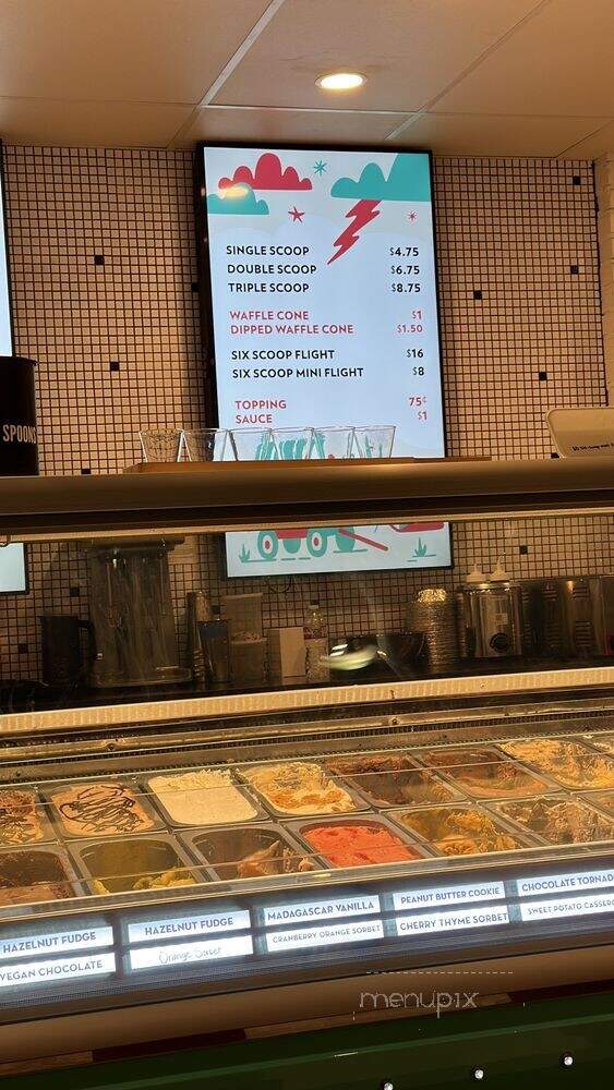 Boom Town Creamery - Oklahoma City, OK menu_pic