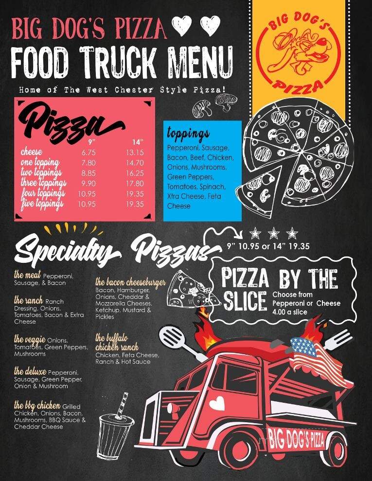 Big Dog's Pizza - Mason, OH menu_pic