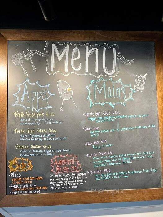 Platt Daddy BBQ - Quincy, IL menu_pic