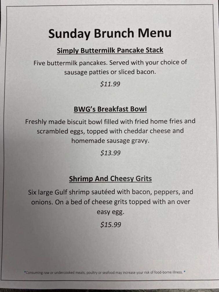 Big Walnut Grill - Sunbury, OH menu_pic