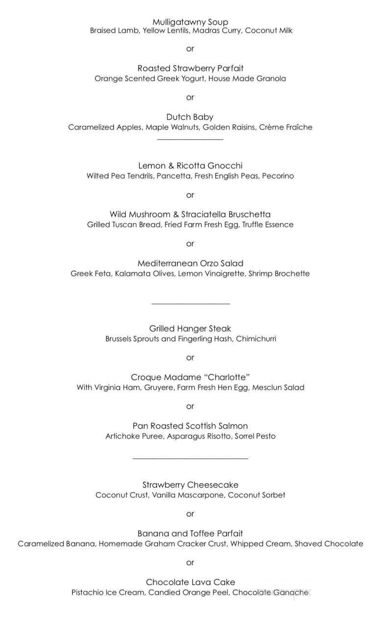 The Gables - Beach Haven, NJ menu_pic
