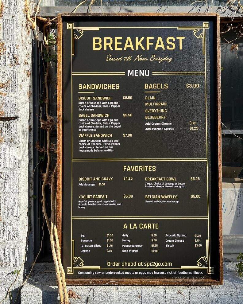 Spring Park Coffee - Green Cove Springs, FL menu_pic