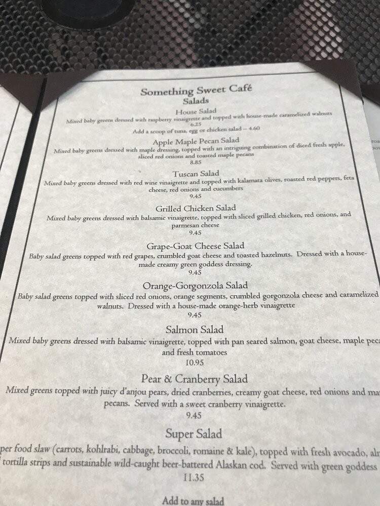 Something Sweet Dessert Cafe - Middletown, NY menu_pic