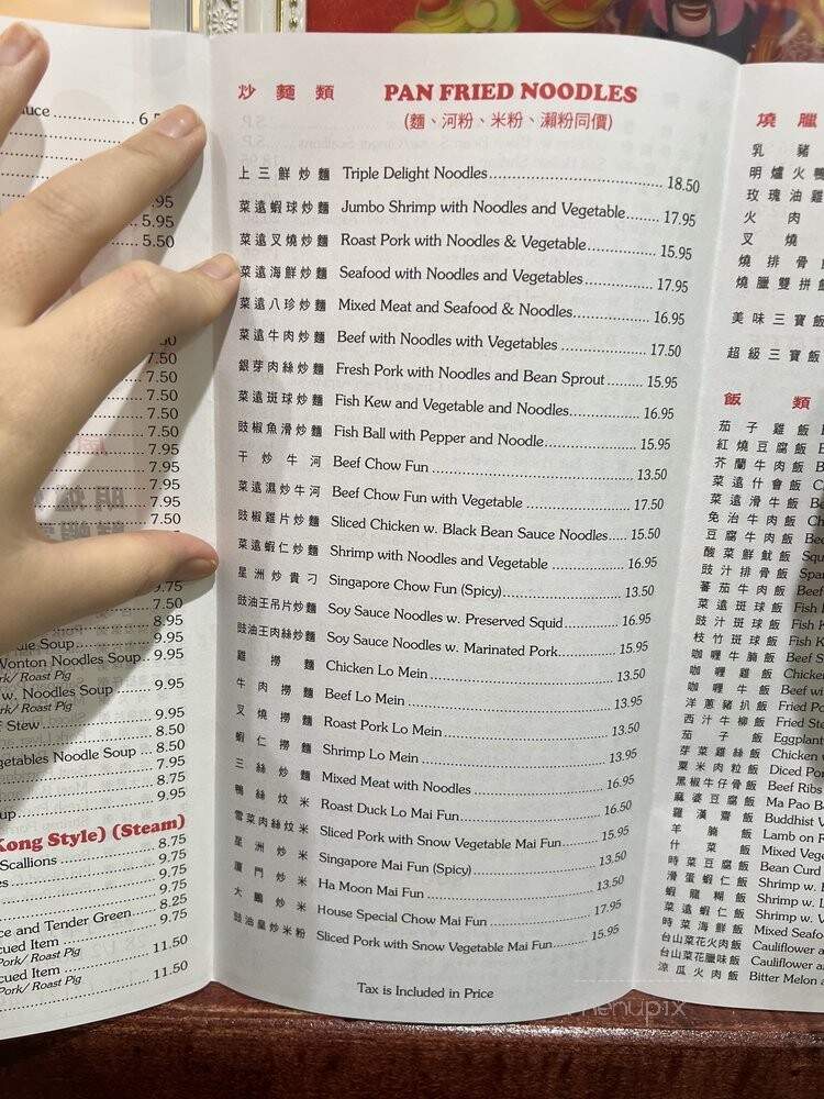 Great N.Y. Noodletown - New York, NY menu_pic