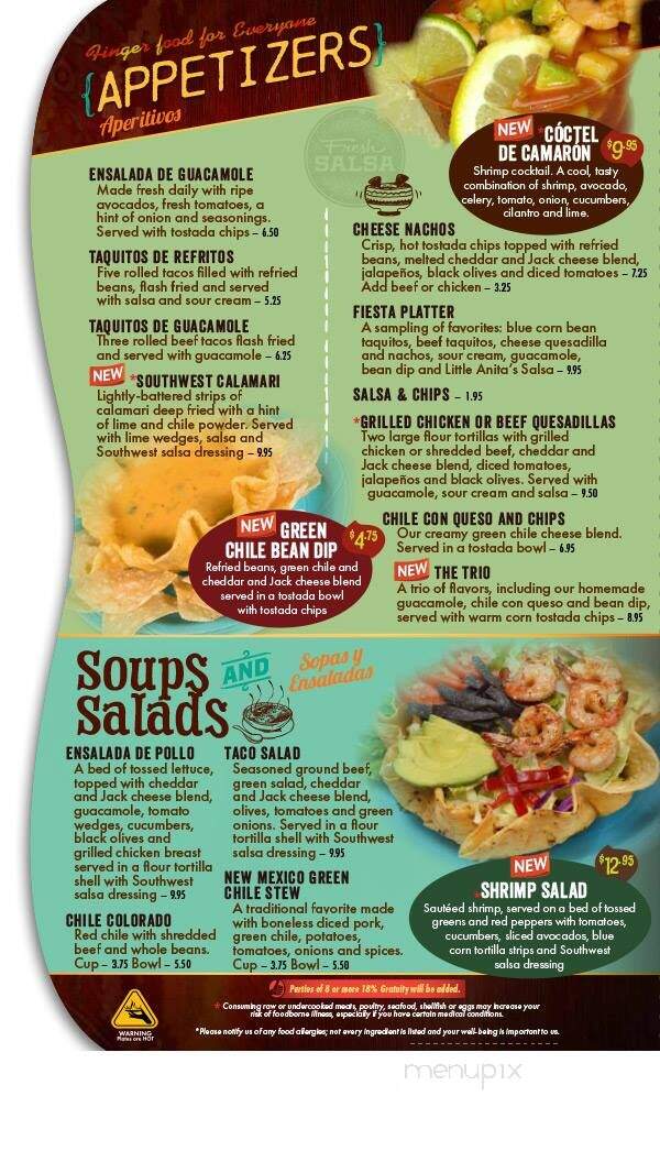 Little Anita's Express - Albuquerque, NM menu_pic