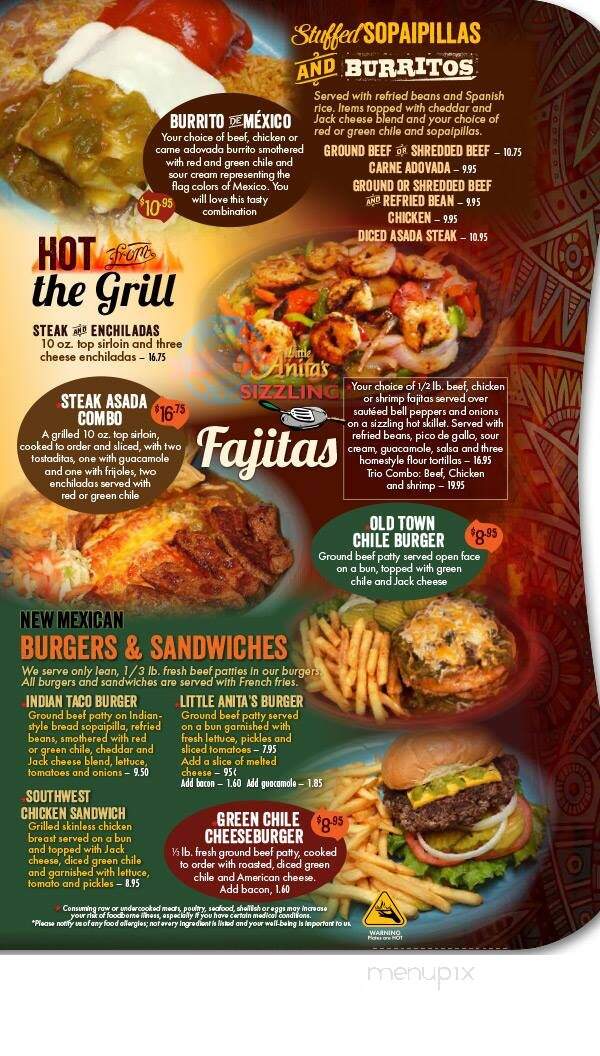 Little Anita's Express - Albuquerque, NM menu_pic