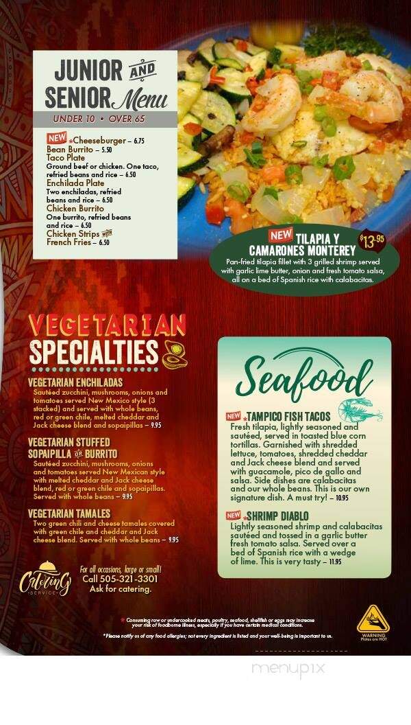 Little Anita's Express - Albuquerque, NM menu_pic