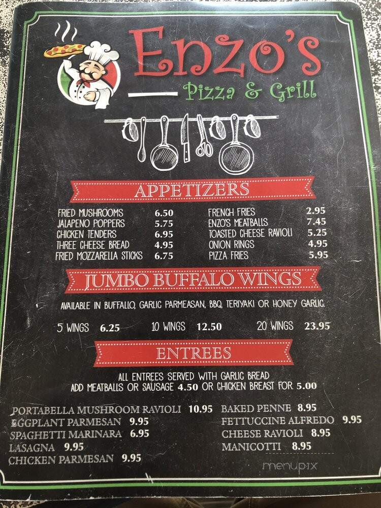 Enzo's Pizza & Grill - Panama City, FL menu_pic