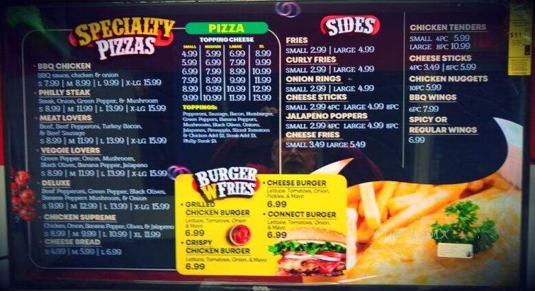 Pizza Connection - Lincoln Park, MI menu_pic