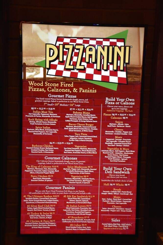 Pizzanini - Ferndale, WA menu_pic