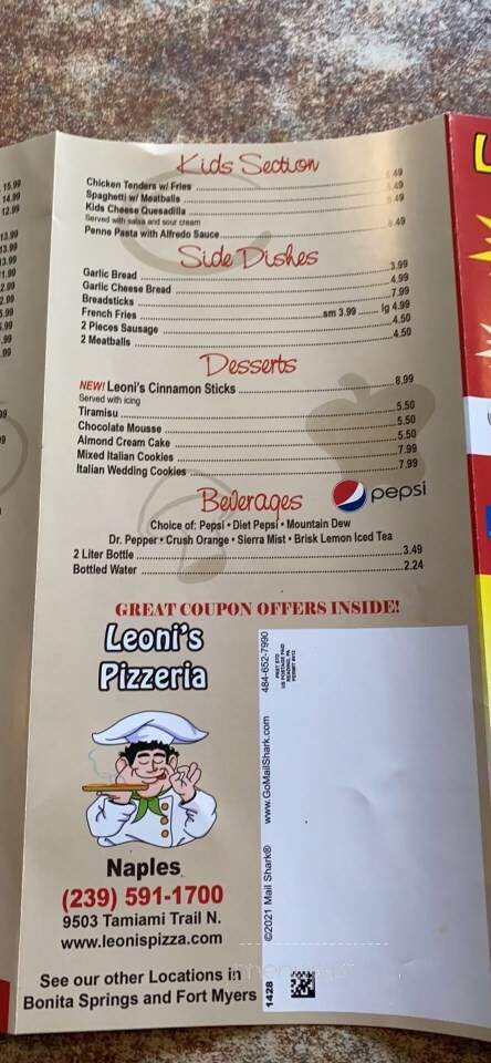 Leoni's Pizza - Naples, FL