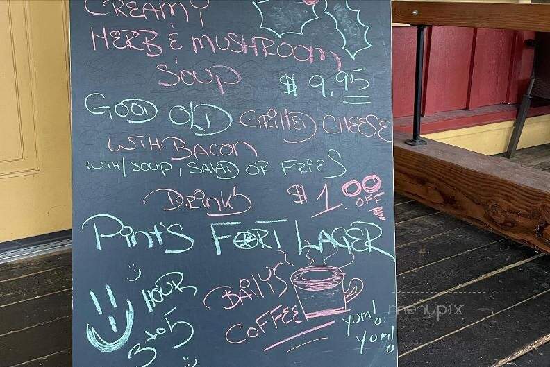 Fort Pub and Grill - Langley, BC menu_pic