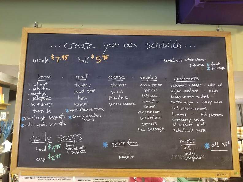 Pierce Street Coffee Works - Sioux City, IA menu_pic