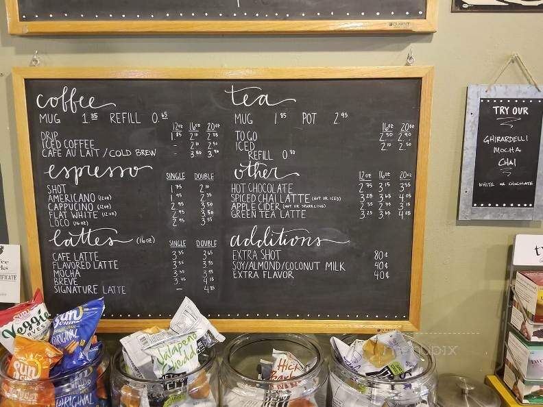 Pierce Street Coffee Works - Sioux City, IA menu_pic