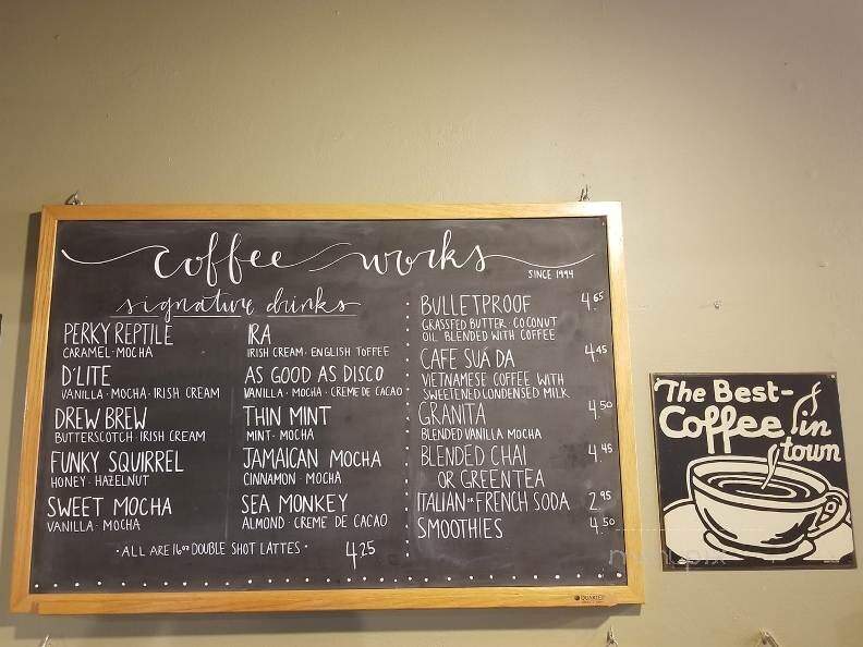 Pierce Street Coffee Works - Sioux City, IA menu_pic