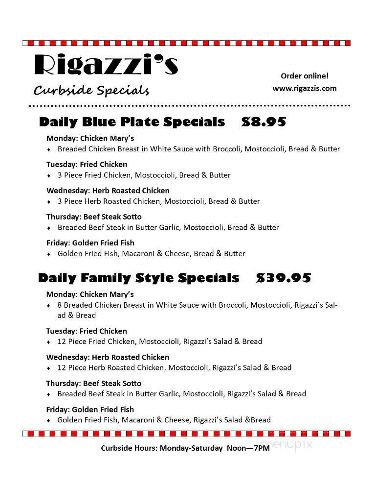 Ragazzi's Restaurant - Saint Louis, MO menu_pic