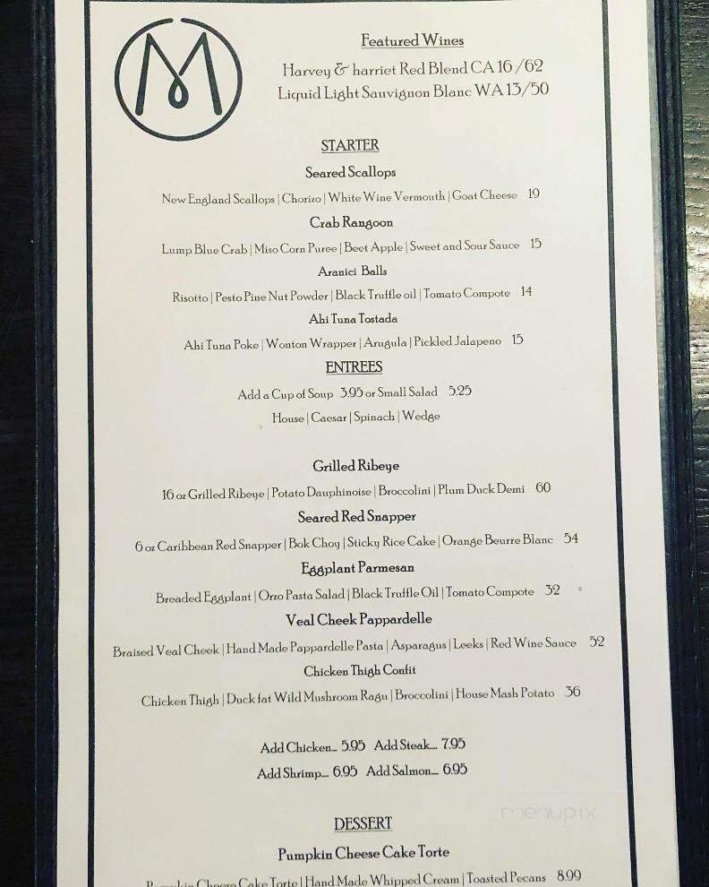 M's Pub - Omaha, NE menu_pic