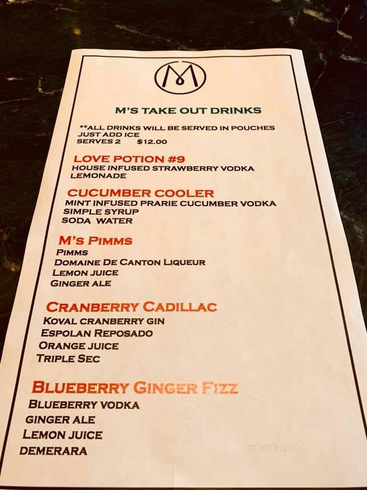 M's Pub - Omaha, NE menu_pic