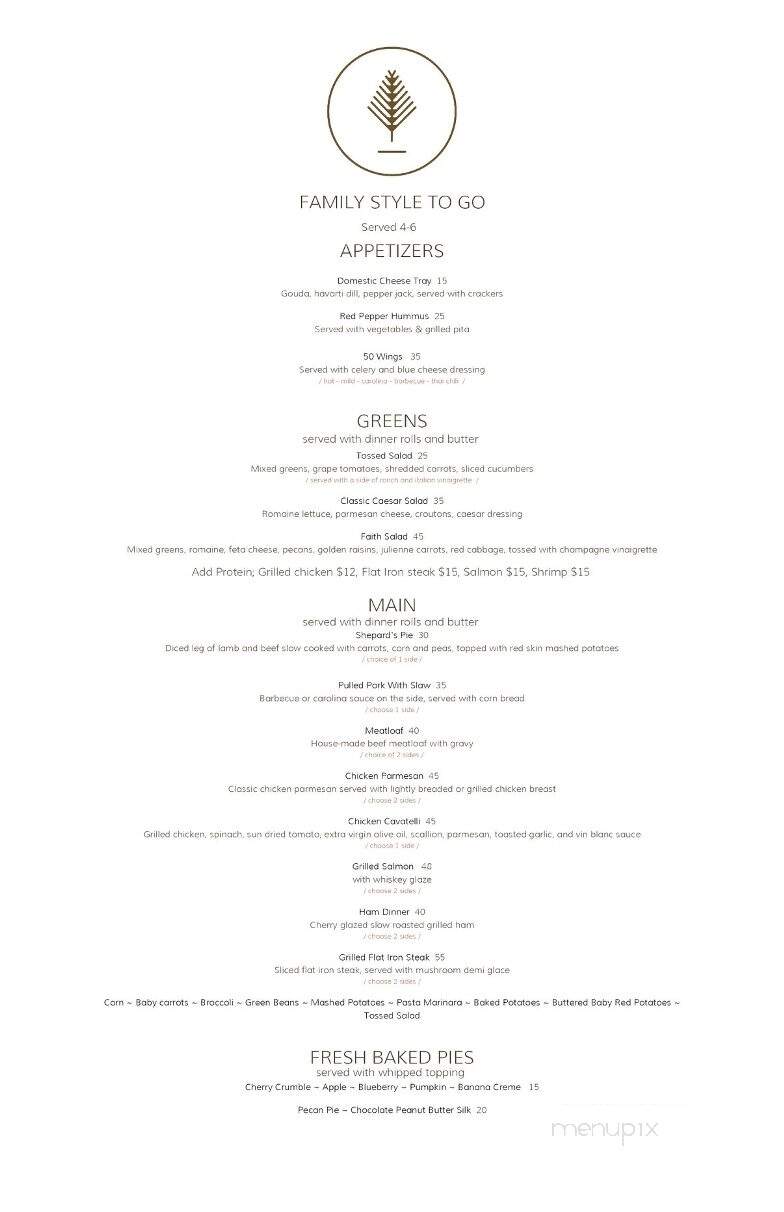 Pine Barn Inn & Motel - Danville, PA menu_pic