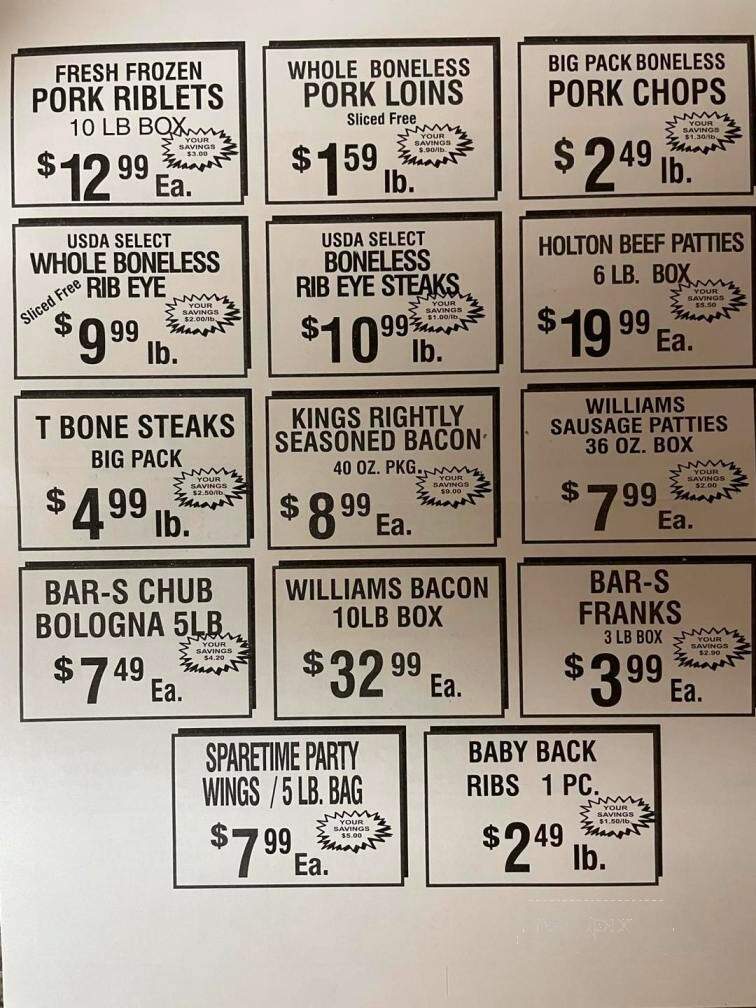 Foodrite - Dyer, TN menu_pic
