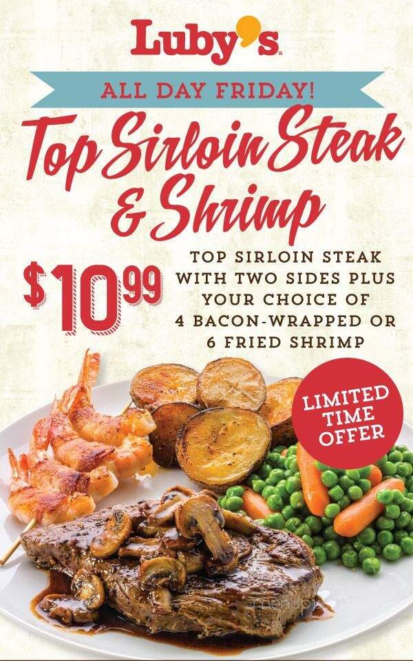 Luby's - Brownsville, TX menu_pic