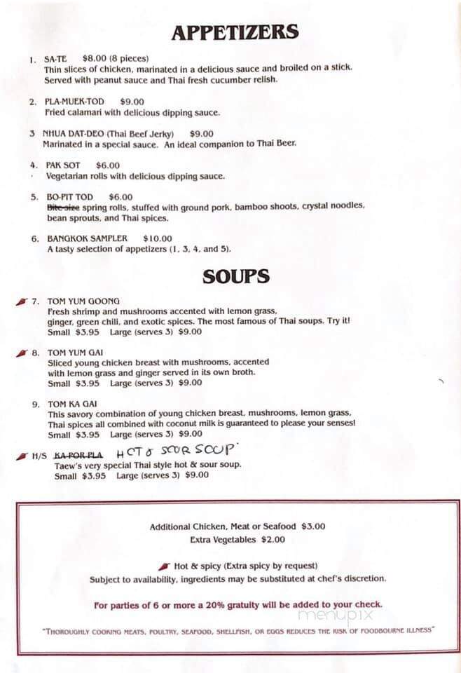 Bangkok - Danbury, CT menu_pic