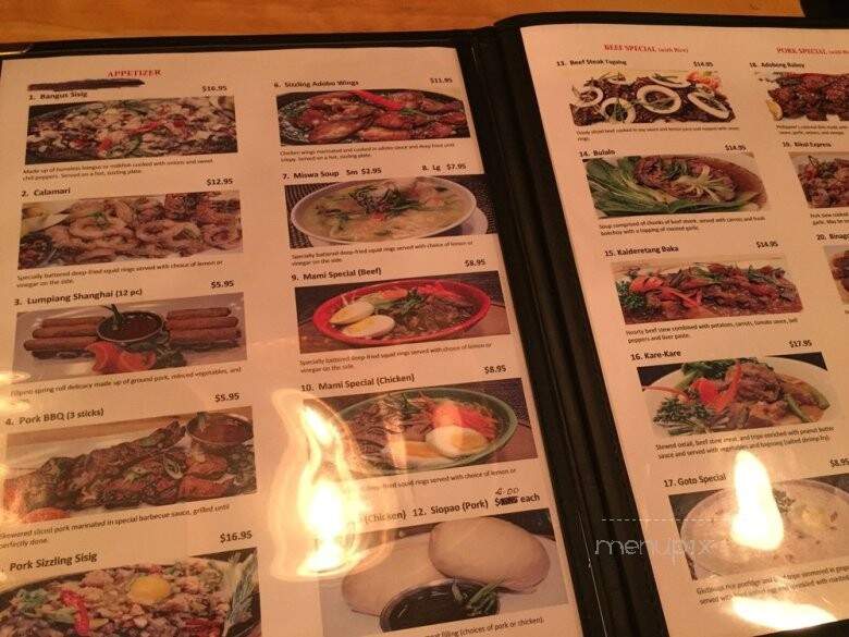 Kusina De Manila - Des Plaines, IL menu_pic