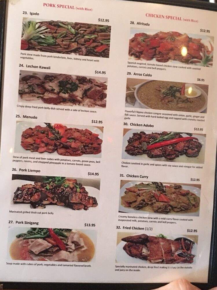 Kusina De Manila - Des Plaines, IL menu_pic