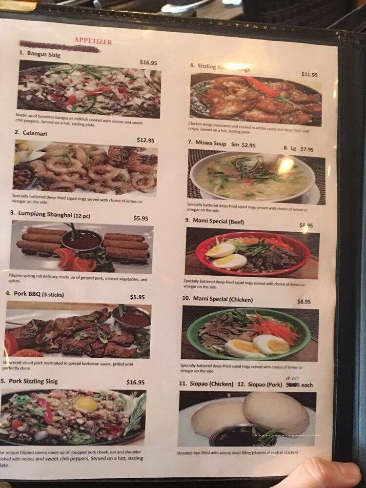 Kusina De Manila - Des Plaines, IL menu_pic