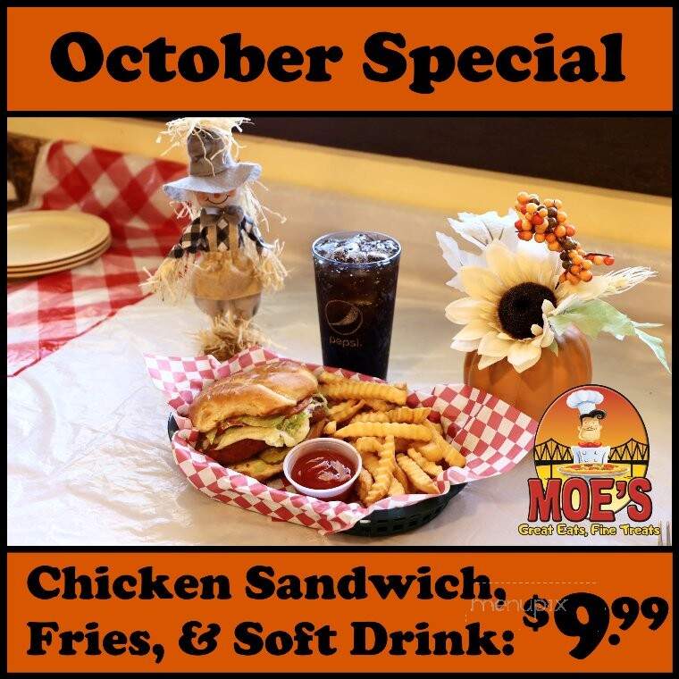 Moe's Restaurant - Washington, MO menu_pic