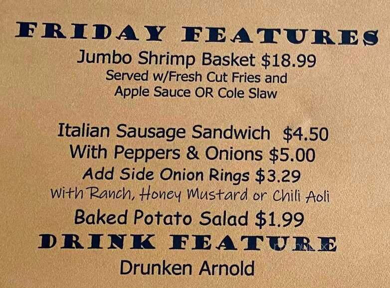 The Village Grill & Patio - Oak Harbor, OH menu_pic