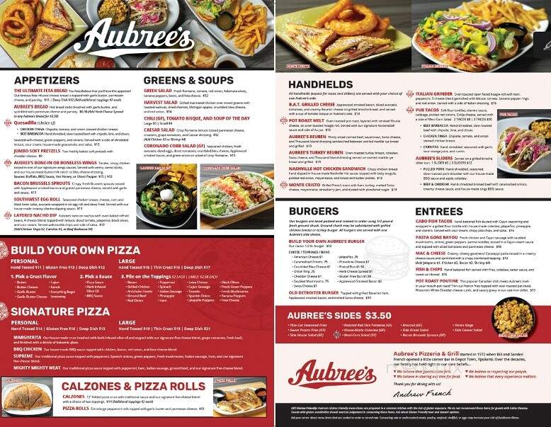 Aubree's Pizzeria & Grill - Adrian, MI